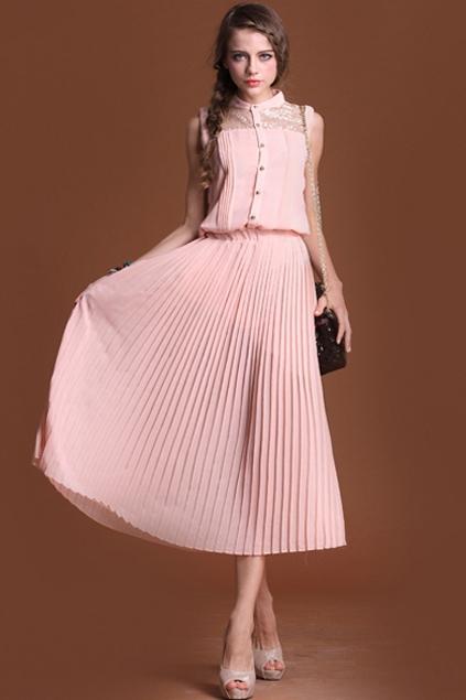 Kleid plissiert - feminin, leicht und luftig!