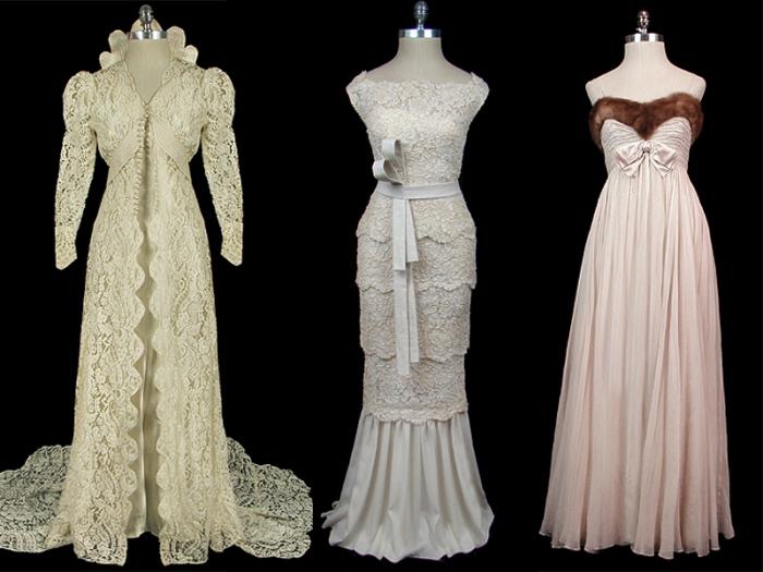 Außerhalb der Zeit: Kleid im Vintage-Stil