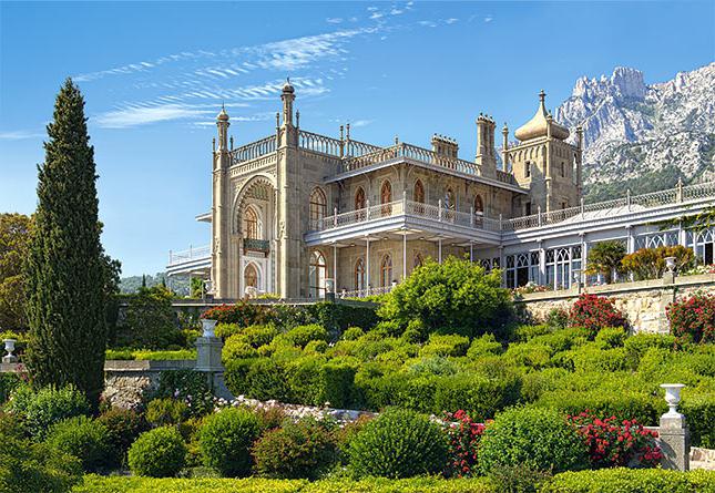 Woronzow-Palast in der Krim