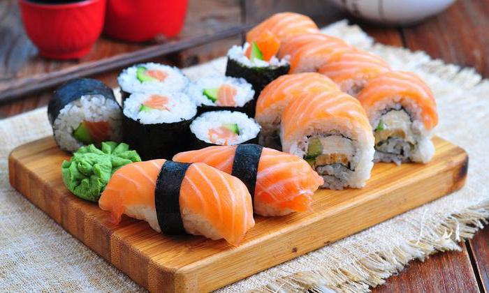 die lexikalische Bedeutung von Sushi 