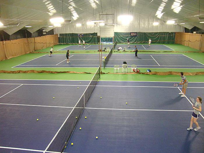 Tennisplatz: Optionen. Bau von Tennisplätzen